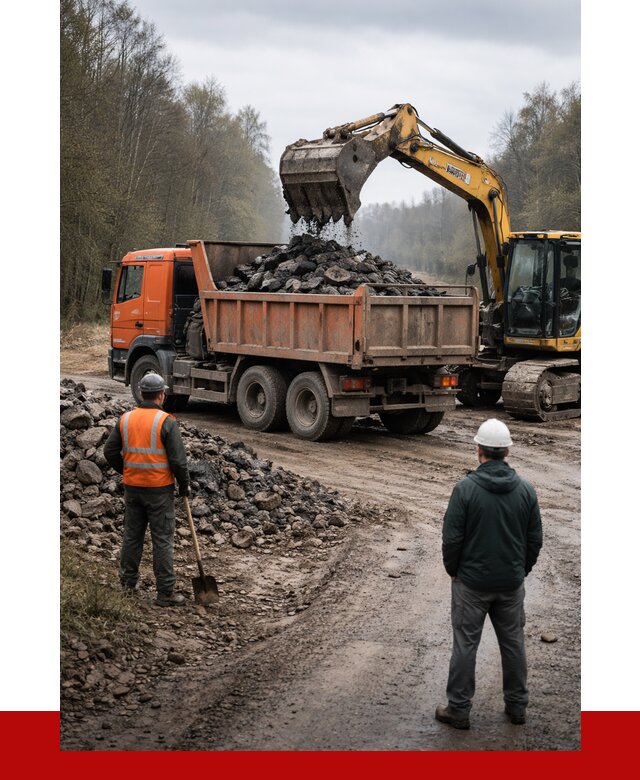 Вывоз асфальта в Малгобеке от 4643 р. самосвалом ПРОНЕРУДМлг