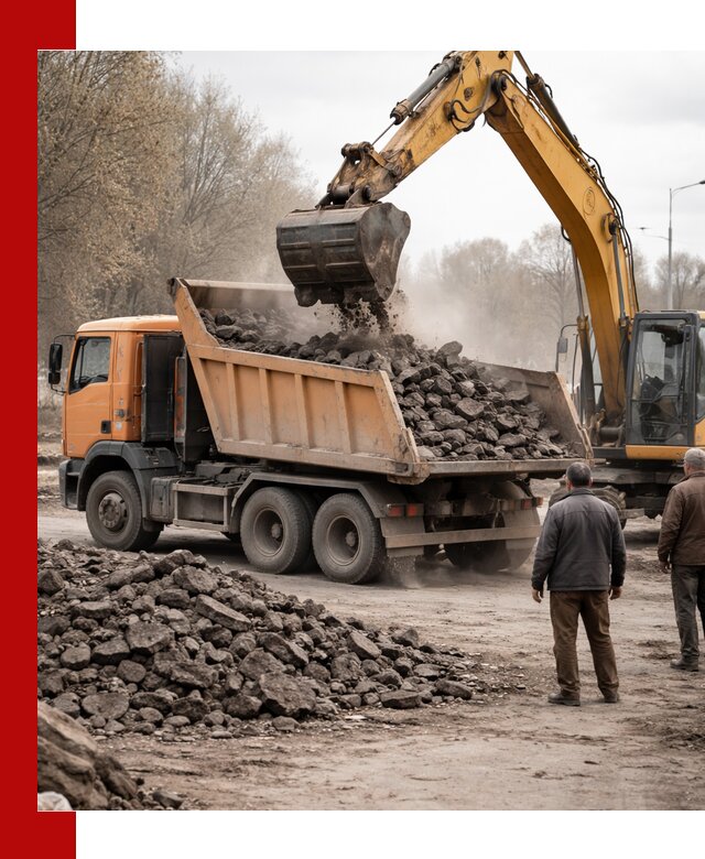 Вывоз асфальта и асфальтового покрытия в Малгобеке