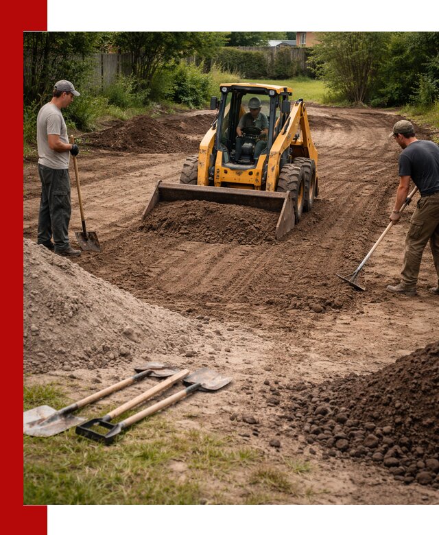 Планировка участка грунтом с вывозом и доставкой в Малгобеке